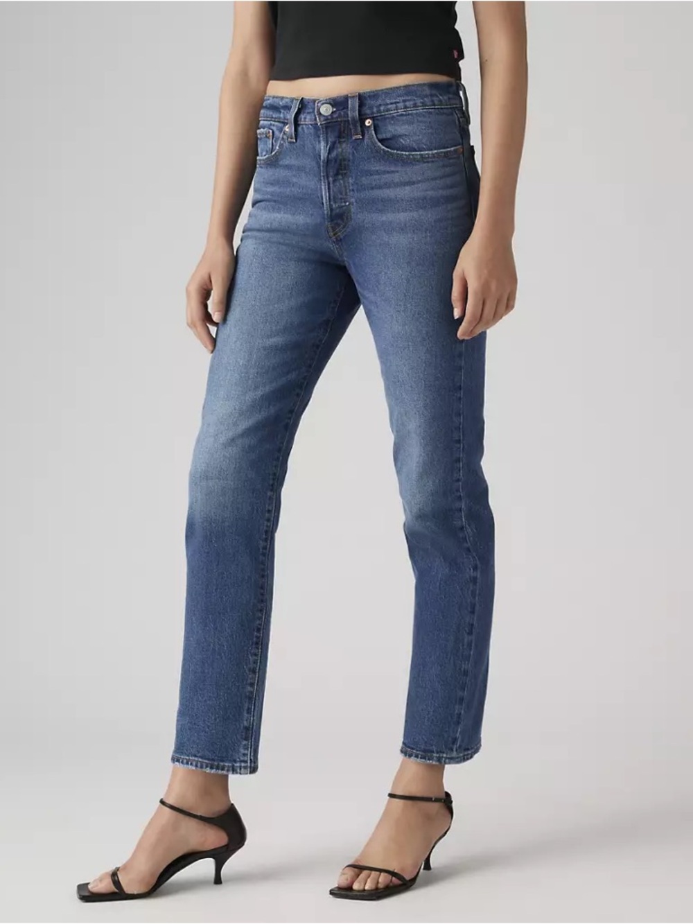 Levi’s Wedgie Straight Medium Wash Jeans